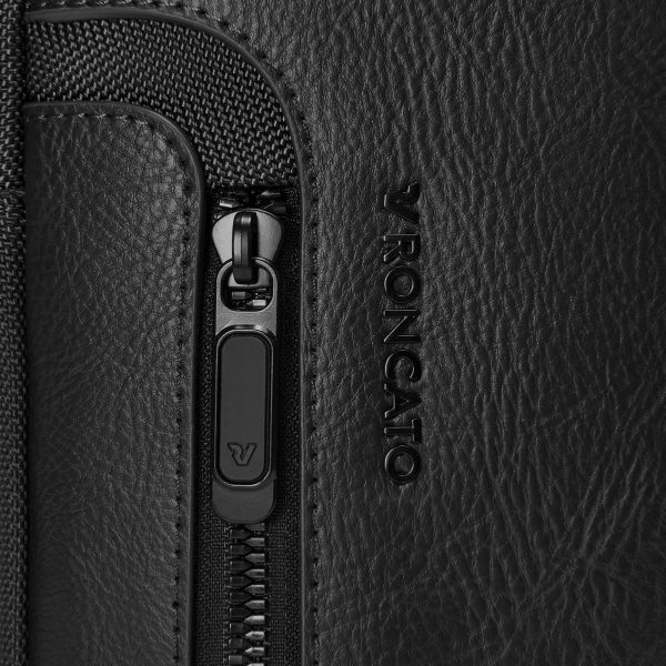 Tracolla Borsello Uomo Roncato Panama 4.0 Nero - immagine 5