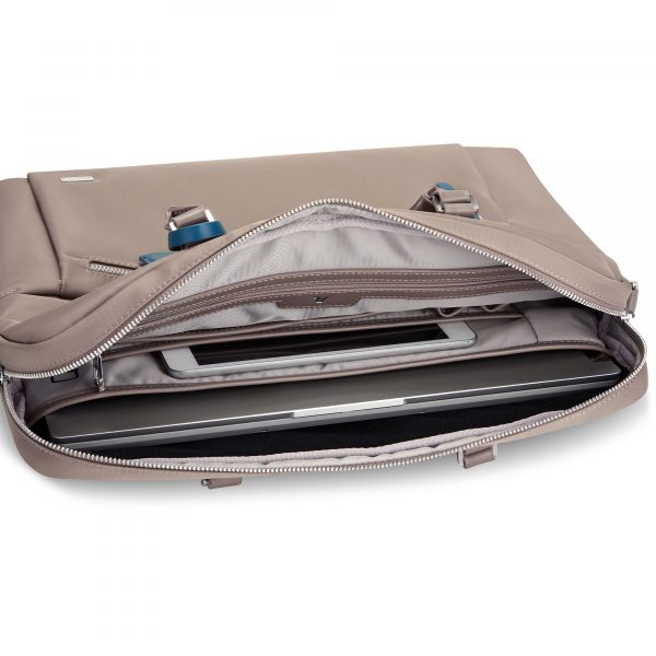 Cartella Lavoro Slim Porta Pc 15.6" Roncato Woman Biz Sabbia - immagine 3