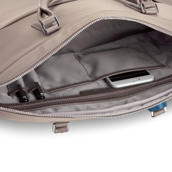 Cartella Lavoro Slim Porta Pc 15.6" Roncato Woman Biz Sabbia - immagine 4
