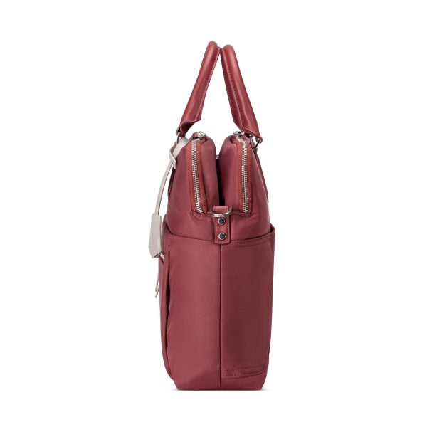 Cartella Lavoro Tre Comparti Con Porta Pc 15.6" Roncato Woman Biz Bordeaux - immagine 3