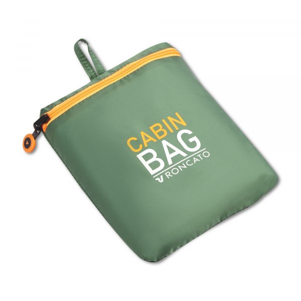Borsone Cabina Compact Roncato Neon Verde Militare - immagine 2