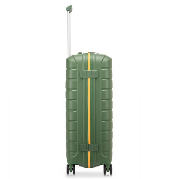 Trolley Medio 4 Ruote Roncato Butterfly Neon Verde Militare - immagine 5