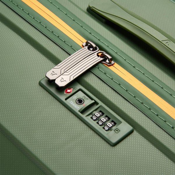 Trolley Cabina 4 Ruote Roncato Butterfly Neon Verde Militare - immagine 6