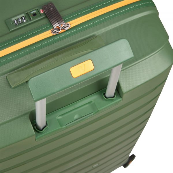 Trolley Cabina 4 Ruote Roncato Butterfly Neon Verde Militare - immagine 7