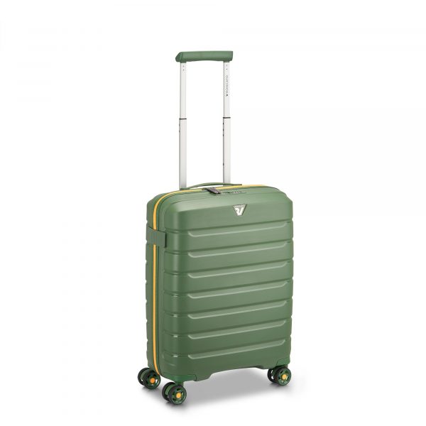 Trolley Cabina 4 Ruote Roncato Butterfly Neon Verde Militare