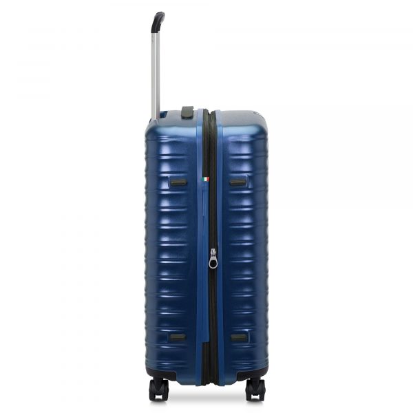 Trolley Medio Policarbonato 4 Ruote Roncato Wave Blu - immagine 4