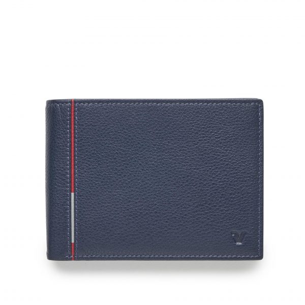 Portafogli con Portamonete Uomo Roncato Boston Blu