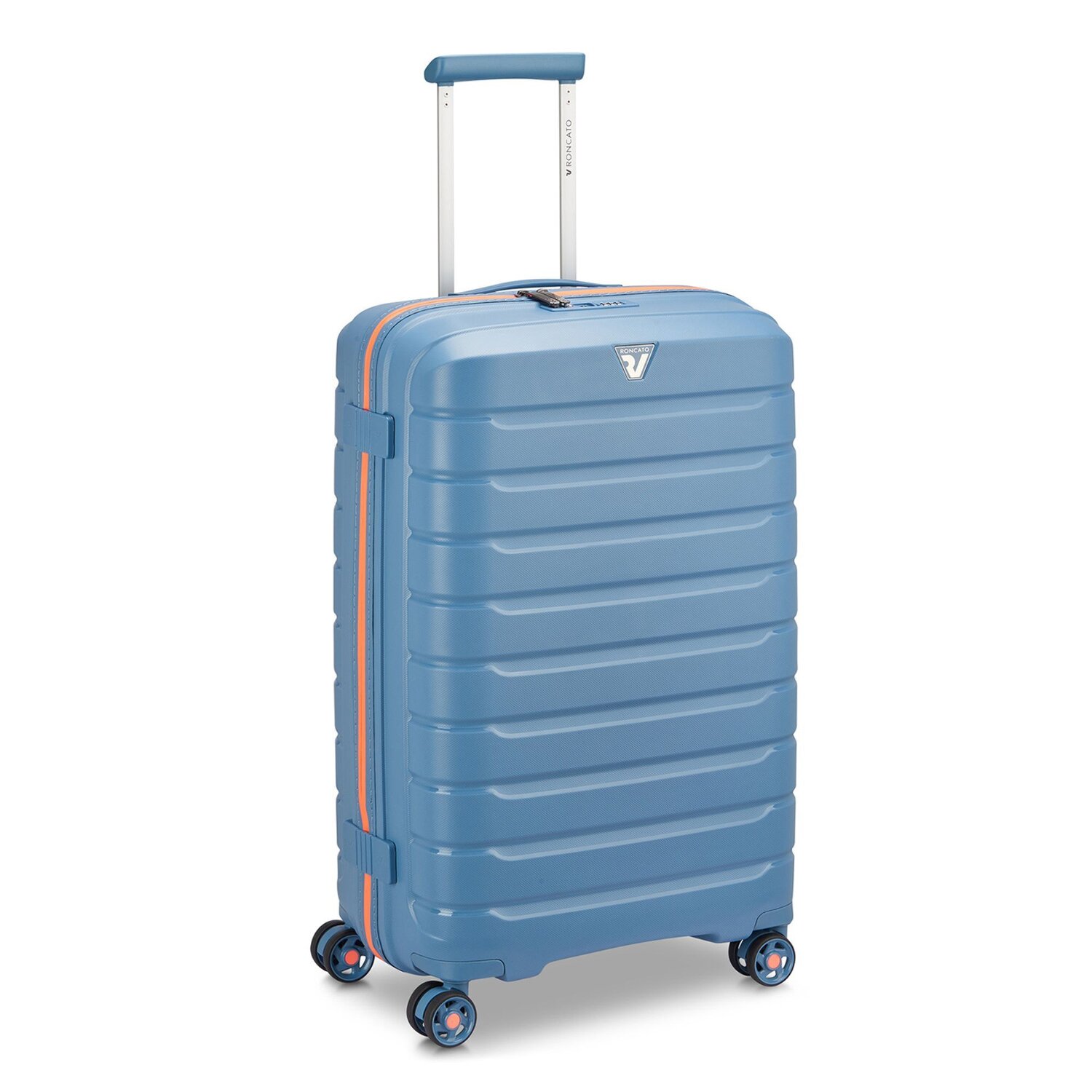 Trolley 4 Ruote Roncato B-Flying Neon Avio - immagine 5
