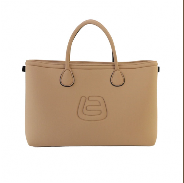 Borsa Donna La Fille des Fleurs Baleari Tekno Fabric Cappuccino