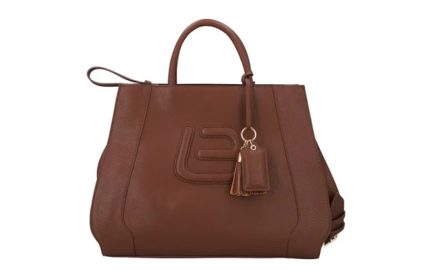 Borsa Donna La Fille des Fleurs Flavia Cervo Line Marrone
