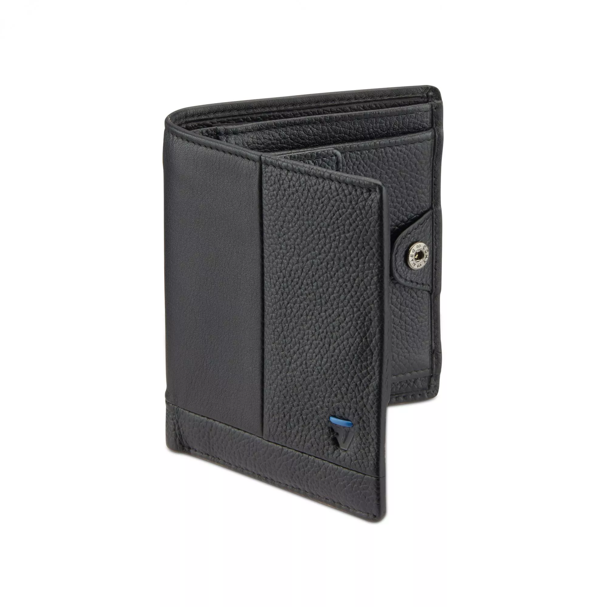 Portafoglio Uomo in Vera Pelle Roncato Trial Dlx Nero - immagine 3