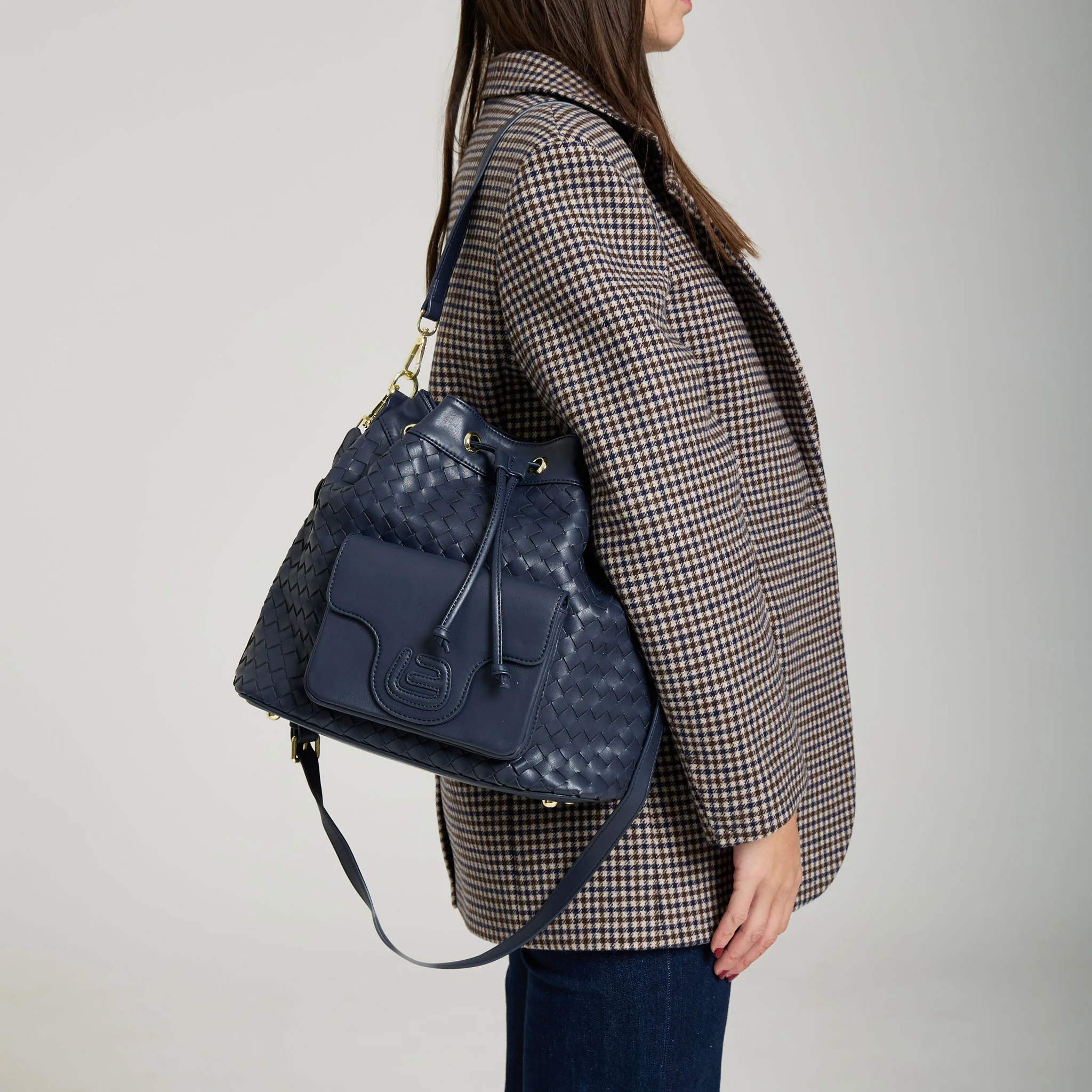 BLAIR WOVEN INTRECCIATO BLUE - immagine 3