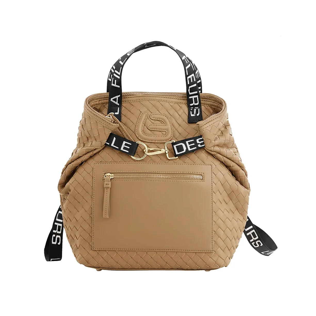 Anita Med Intrecciato Squared Beige