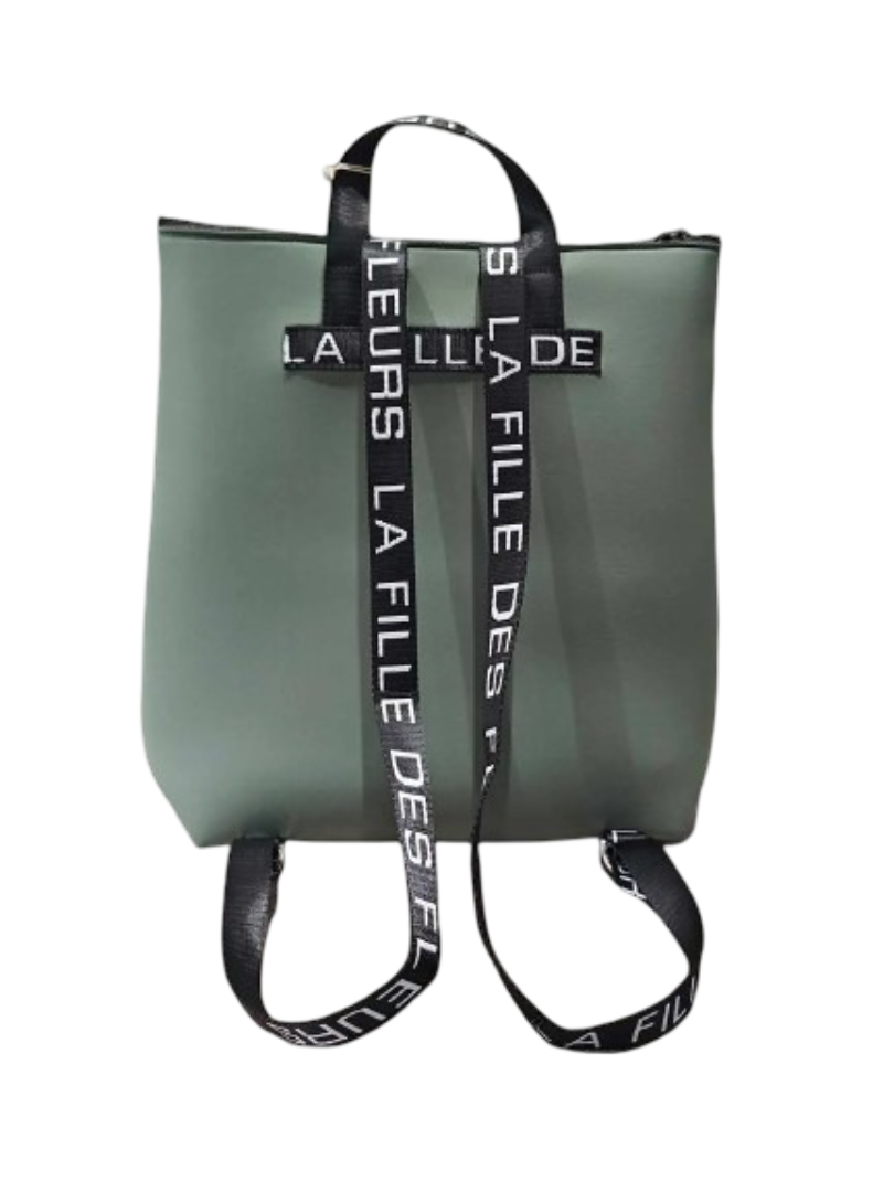Zaino La Fille Des Fleur Airone Verde - immagine 2